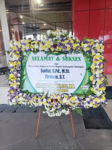 Karangan Bunga Ucapan Selamat Palangkaraya di Palangka Raya
